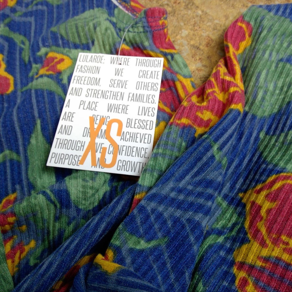 CLOSET CLOSING LuLaRoe JOY Duster Colorful! NWT!